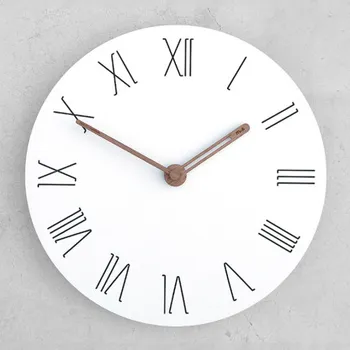 

Wood Wall Clock Modern Design Minimalist Digital Large Clock Digital Mechanism Relogio De Parede Living Room Decoration AA60WC