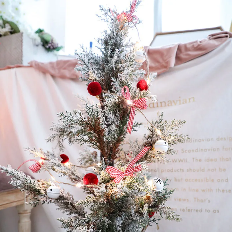 Рождественские украшения для дома 2 м 20Led медная проволока сосновый конус СВЕТОДИОДНЫЕ елочные украшения Kerst Natal Navidad Noel