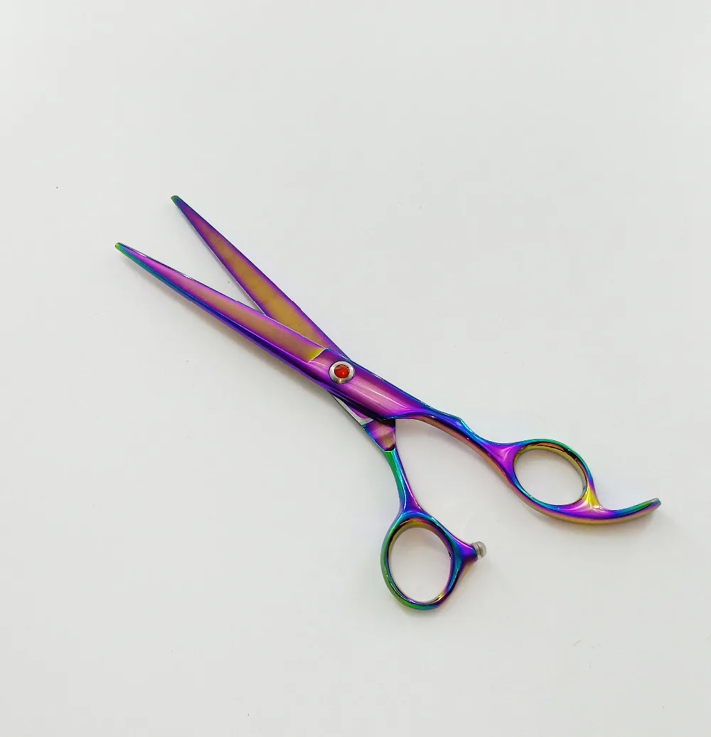 SR-PET-002 7" and 8" Professional Hair dressing scissors straight cutting Barber shears scissors kits