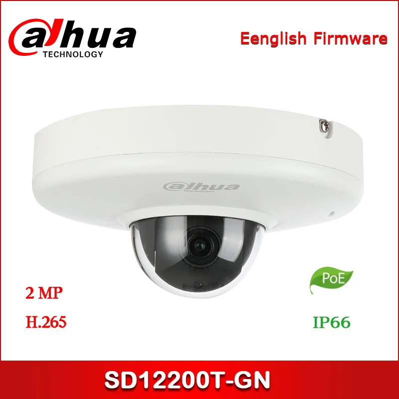 

Dahua IP Camera 2MP SD12200T-GN 3.6mm/2.8mm Starlight PT Network Camera Security Camera