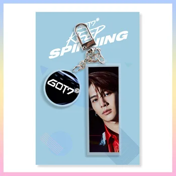 

[MYKPOP]GOT7 KeyChain - JACKSON Creative Metal/Acyric/PVC Accessories , KPOP Fans Collection SA19073006