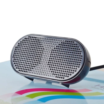 

speaker for laptop small speaker subwoofer for home Powered Stereo Multimedia USB enclosure Mini Black