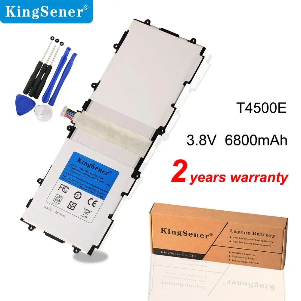 For Samsung Galaxy Tab 3 10.1 Battery Replacement P5200 P5210 T4500e 6800mAh