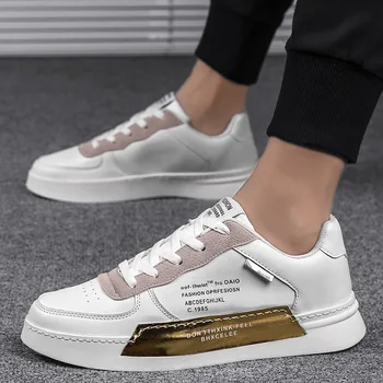 

Men's Breathable Outdoor Sports Shoes Lightweight Fitness Shoes Shockproof Flat Lace Up Shoes Soft Sole Sneakers Running Shoes