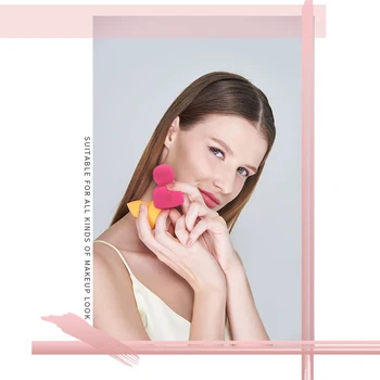 

Miss Gorgeous 1pc Makeup Sponge Gourd Shape Cosmetic Puff Beauty Foundation Concealer Make Up Sponge Tool Kosmetyki Belleza Rose
