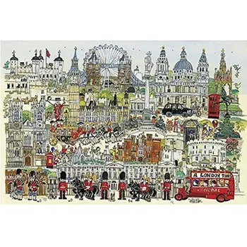 

Jigsaw Puzzles Freehand London Paper Assembling Picture Landscape Puzzles Toys For Adults Children Kids Games Educational