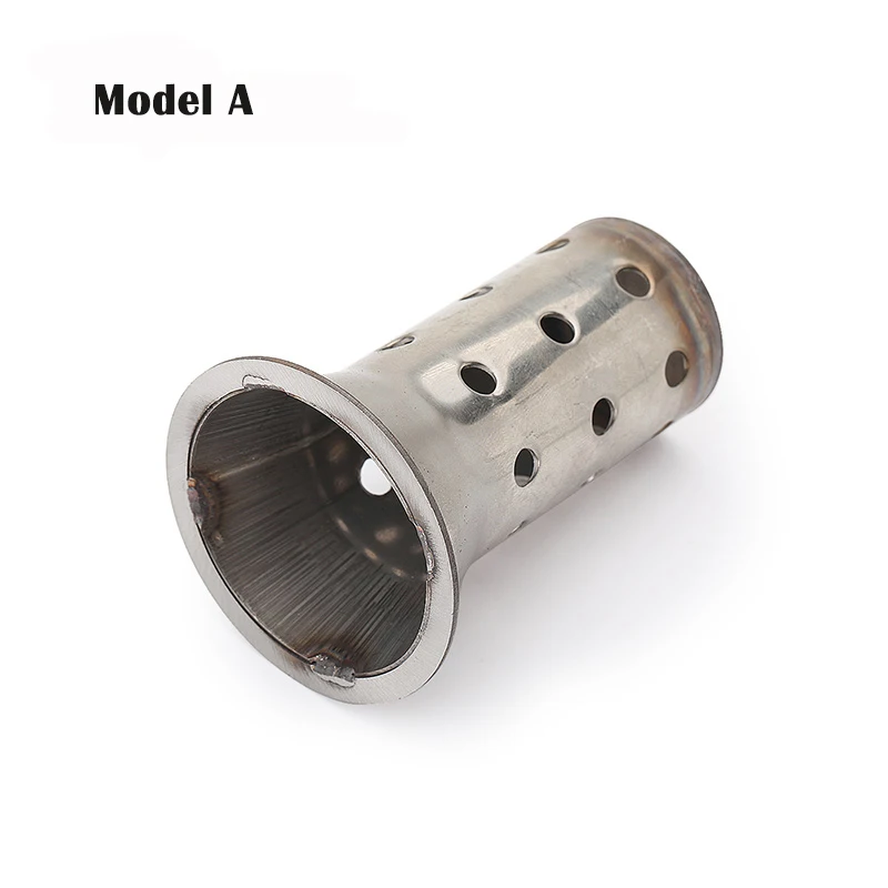 60mm DB Killer Silencer Motorcycle Exhaust Muffler Baffle Reduce Sound Noise Reduction Slip ON - Image 2