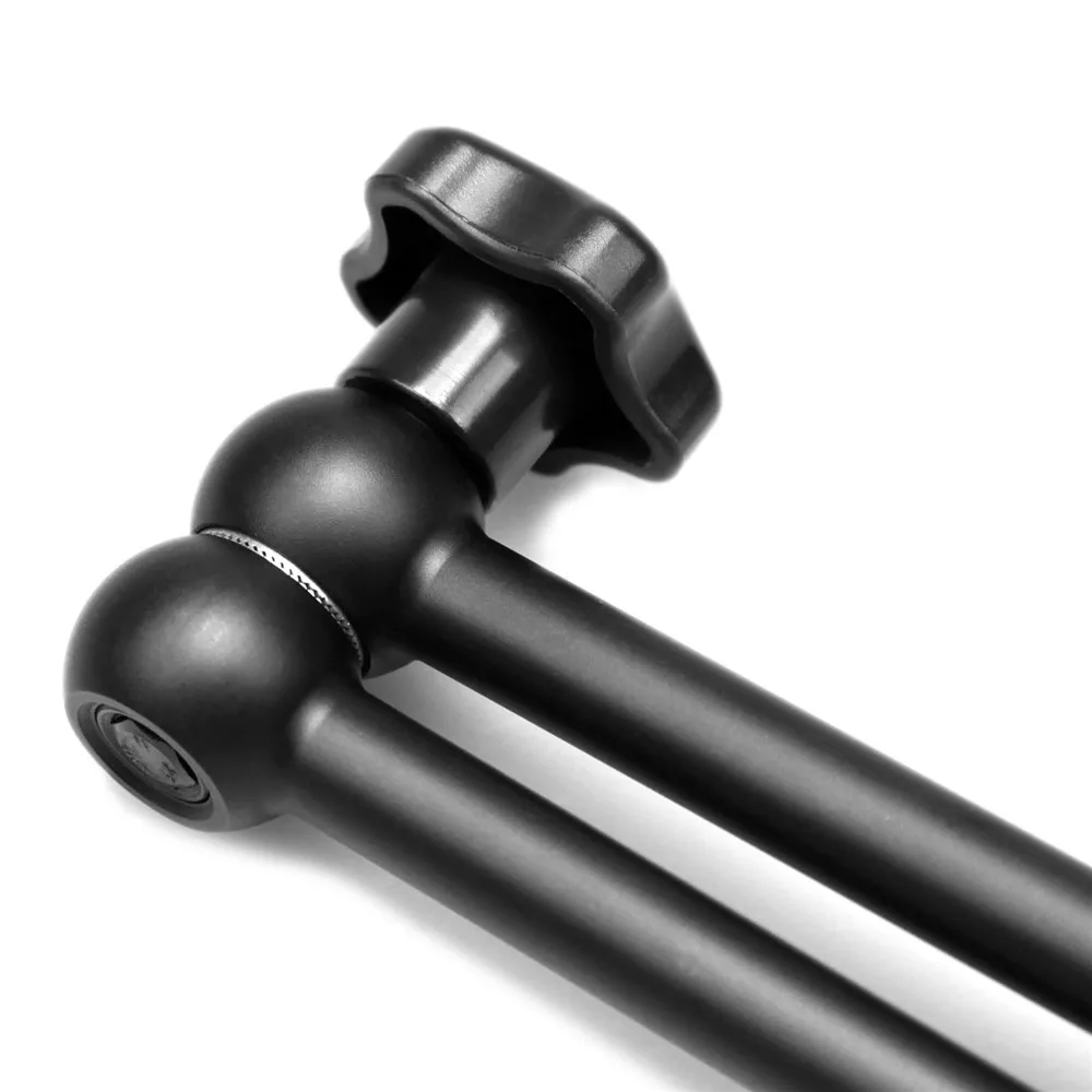 SMALLRIG Articulating Rosette Arm Max 11 Long with Cold Shoe Mount /& Standard 1//4-20 Threaded Screw Adapter 1498