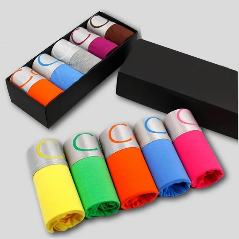 New-Boxer-Short-10-Pcs-Underwear-Soft-Boxer-Homme-Cotton-Boxer-Men-Solid-Color-Boxershorts-Men