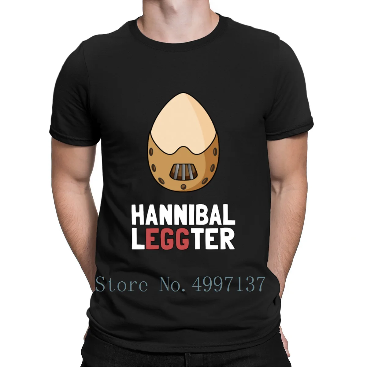 

Hannibal Leggter T Shirt Crazy Spring Comical Cool S-Xxxl Tee Shirt Designer Male Shirt
