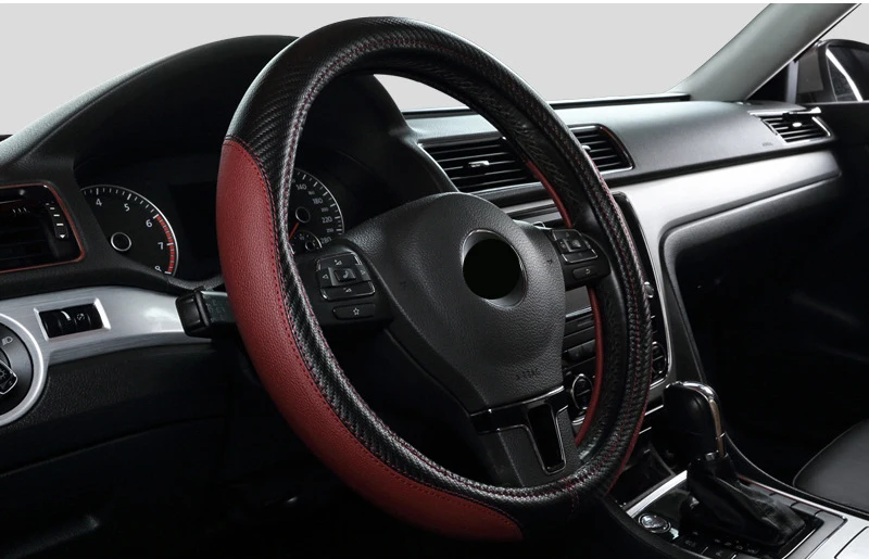 Универсальный Автомобильный интерьер Аксессуары рулевое колесо крышка подходит для peugeot 108 208 308 508 2008 3008 5008 Rifter Expert партнер боксер