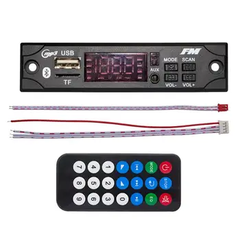 

Car Audio Accessoric BT Module Board Color Screen Digital Speaker FM Remote Board Module Automobile Input Device Adapter