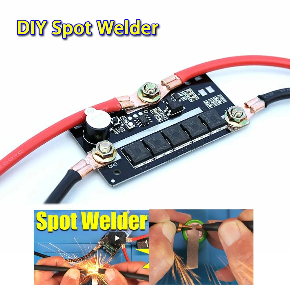 Equipo portátil de soldadura por placa de circuito PCB, máquina de soldadura por puntos con batería de 12V, bolígrafo para 18650/26650/32650