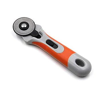 

45mm Patchwork Roller Wheel Round Knife Tailor Rotary Cutter Rotary Cutter Fabric Paper Circular Cutting Patchwork Craft Leather
