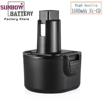 

Replacement Rechargeable Battery 9.6V Ni-CD 1500mAh Replacement For Black&Decker BTP1056 A9251 PS120 PS310 PS3350 CD9600