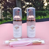 Lash Cleanser Shampoo for Eyelash Extension Wholesale Clean Tools No Irritation Eyelash Foam Soap Bluk Private Label Shampoo 2