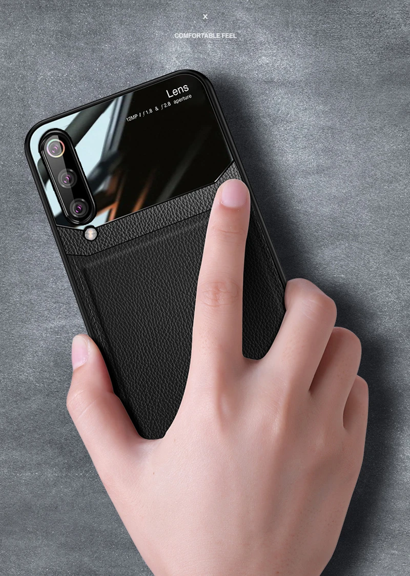 I coque, чехол, чехол, для Xiaomi mi 9 mi 9 на кожаном mi ror glass Силиконовый противоударный телефон роскошные оригинальные мягкие милые чехлы