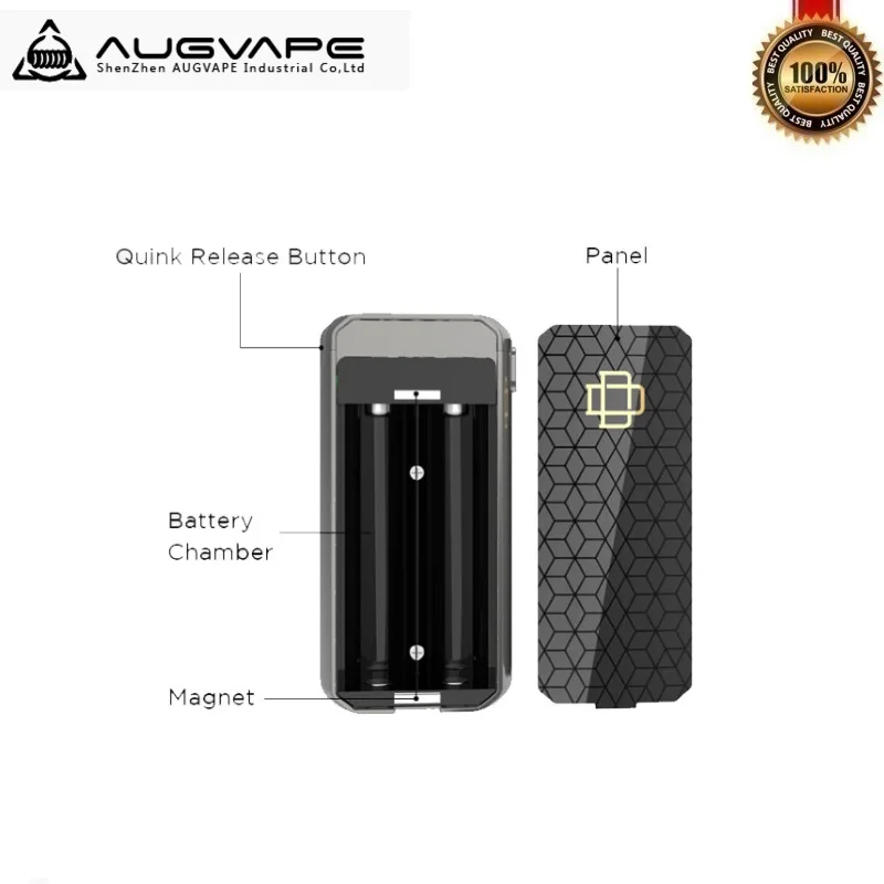 Оригинальный Augvape Druga Фокси из мультфильма для мальчика коробка мод 150 Вт создано