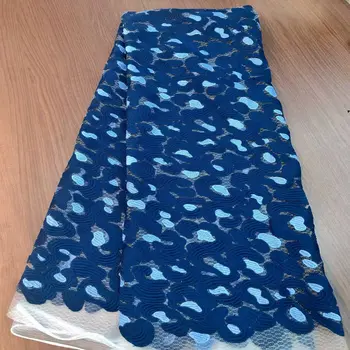 

Hot sale Guipure Lace Embroiderey French Mesh lace African Cord Lace Fabric High Quality Nigerian Lace Fabric For Wedding DG992