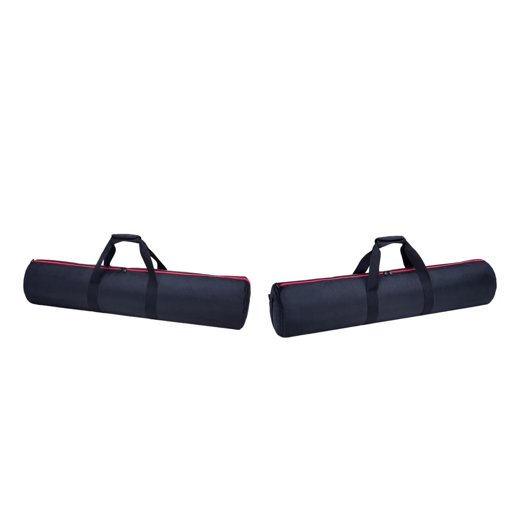 2Pcs Foldable Lightweight Light Stand Carrying Bag with Strap 65cm+120cm