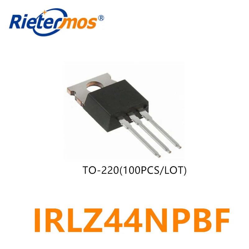 100PCS IRLZ44NPBF IRLZ44N IRLZ44 TO220 MADE IN CHINA | Электроника