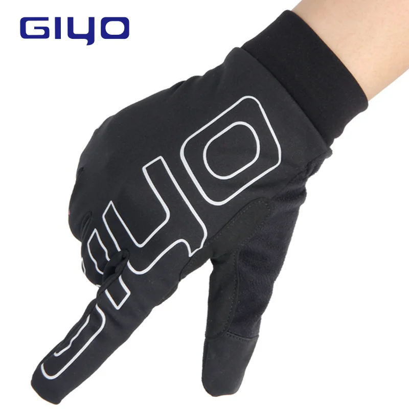 Зимние уличные спортивные перчатки, перчатки на полный палец, водонепроницаемые перчатки для велоспорта, теплые флисовые перчатки, гелевые перчатки для мужчин, велосипедные перчатки