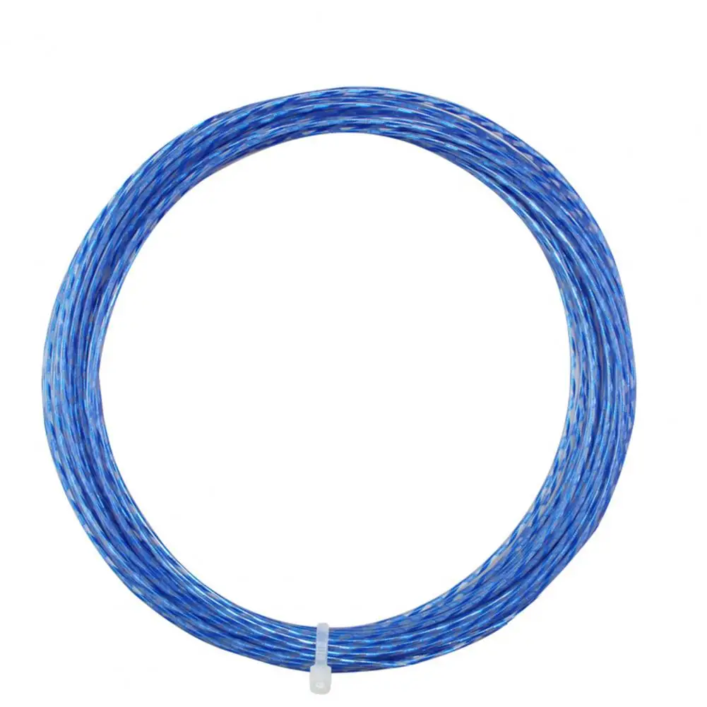1PCS Tennis Racket Line Plus Silk Nylon Titanium Line Crystal Soft Small Basin 1.30MM High Elastic Scattered