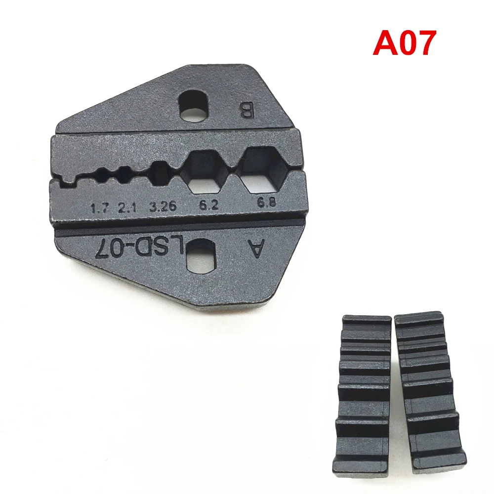 

Crimping die set A07 for RG coaxial cable and coax connector 1.7/2.1/3.26/6.2/6.8mm
