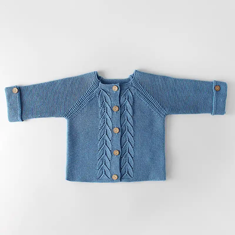 casaco cardigan infantil