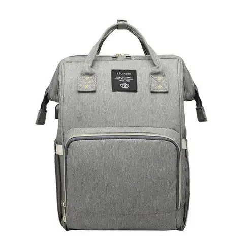 Сумка для кормления, для мам, для мам, для подгузников, брендовая Большая вместительная детская сумка, рюкзак для путешествий, дизайнерская сумка для кормления, для ухода за ребенком - Цвет: Gray1