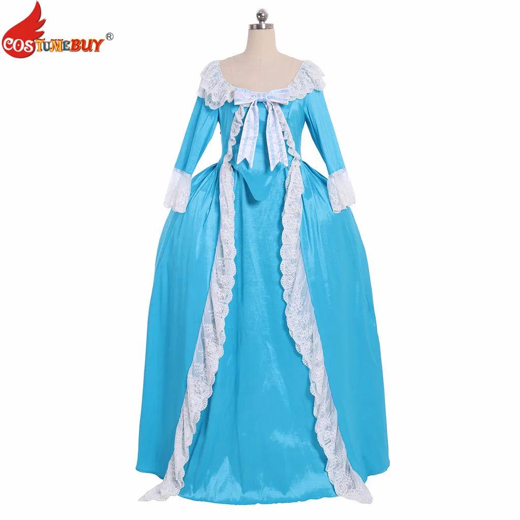 Vestido rococó victoriano para mujer de inspiración vintage de organza con volantes sin mangas azul dredd Vestido rococó victoriano para mujer de inspiración vintage de organza con volantes sin mangas azul dredd