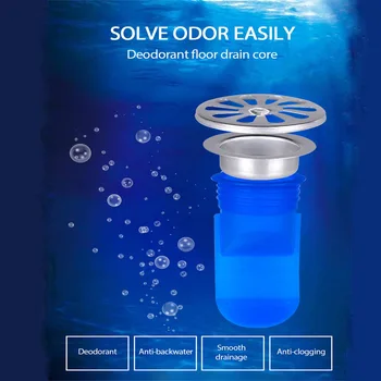 

Silicone Deodorant Floor Drain Anti-backflow Water Basin Toilet Iinsect-proof Deodorization Drain Toilet Kitchen Bathroom Gadget