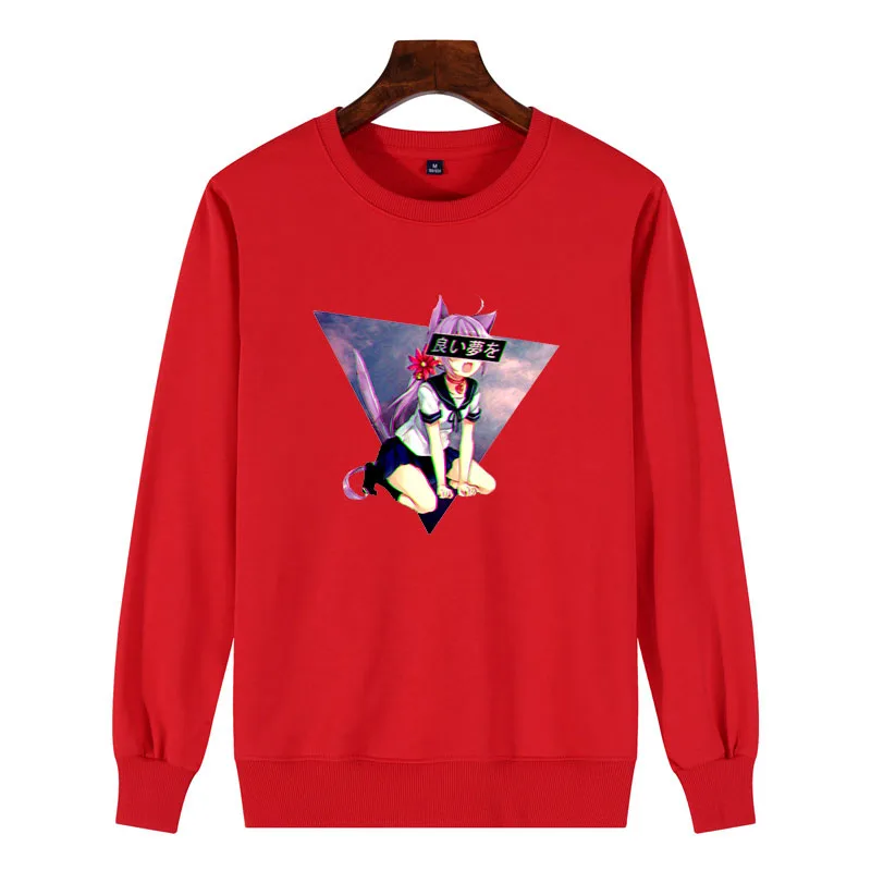 

Sailor Moon Shirt Manga New Women 100% Cotton Anime Sweatshirt Fashion Japan Style Women Gift Cosplay Kawaii Women's Pullover