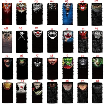 

Fashion Motorcycle Face Mask Moto Balaclava Skull Mask Motor Scarf Halloween Panuelos Para Moto Face Shield Neck Warmer Headwear