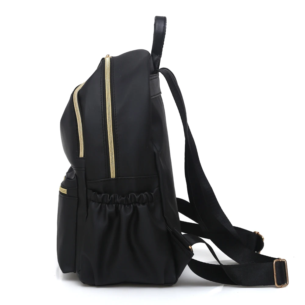 Повседневный Оксфорд рюкзак женский черный водонепроницаемый нейлон школьные сумки для девочек-подростков Высокого Качества Модная дорожная сумка-рюкзак