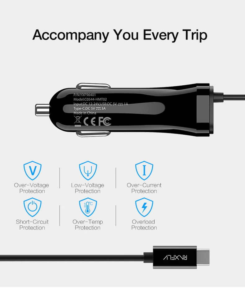 USB Автомобильное зарядное устройство для телефона Xiaomi автомобильное USB зарядное устройство Быстрая зарядная Зарядка Micro usb type C осветительный кабель для iPhone samsung