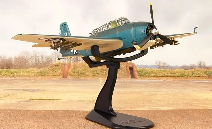 HOBBY MASTER Grumman TBM-1C Мститель Барбара III Белый 2 VT-51 1/72 литой самолет