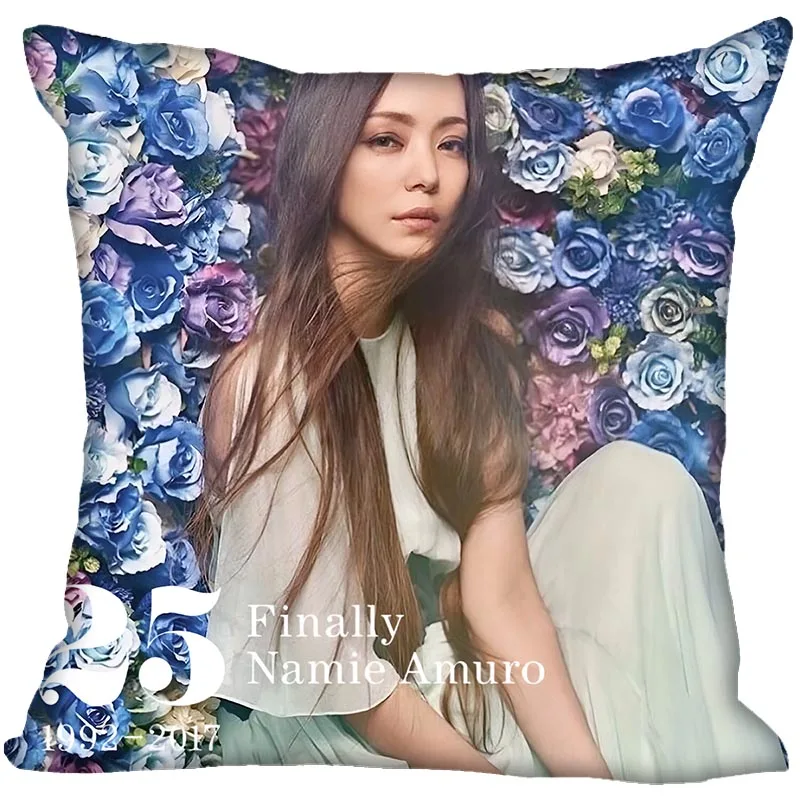 Популярный чехол с подушкой японской певицы Namie Amuro невидимый на молнии для