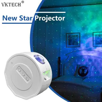 

LED Star Projector Light Starry Sky Night Light USB Powered Bluetooth Music Player Disco Stage Effect Decorative Lamp