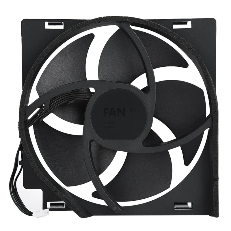 

BESTReplacement Internal Cooling Fan 5 Blades 4 Pin Cooler Heat for Xbox ONE S Slim