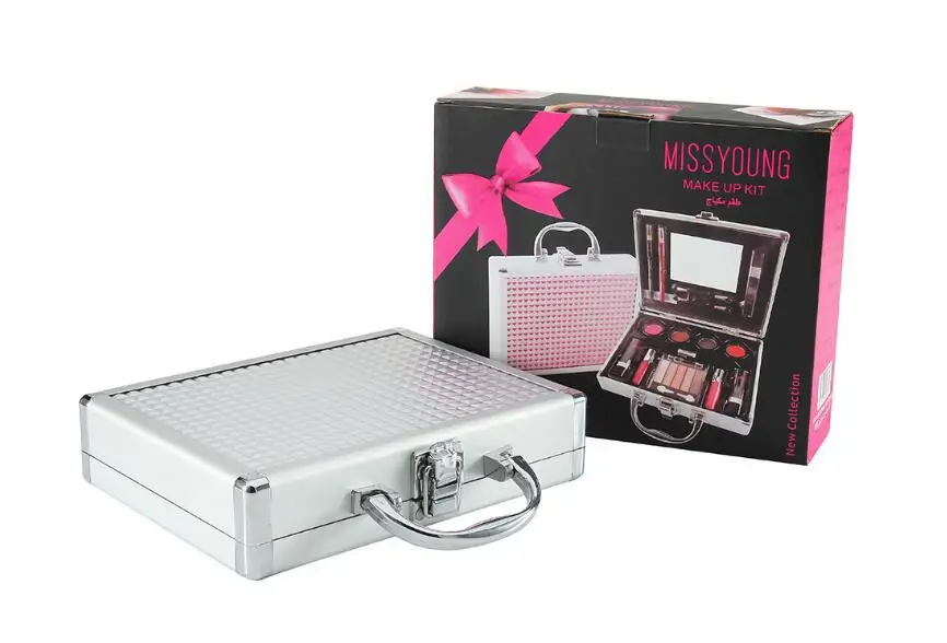 

Spot foreign trade hot metal makeup cosmetic set lip gloss eye shadow lipstick set