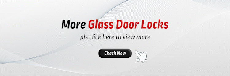 Mechanical Key TTLOCK Smart Lock For Glass Door Fingerprint Code Card Electronic