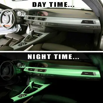 

Car Wrap Vinyl SUNICE Green Glow in the Dark Car Wrap Film Auto Car Vehicle Wrap Accessory with Bubble Free Car Sticker 1.52x10m