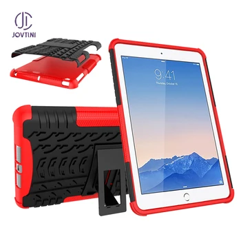 

For iPad Mini 1 2 3 Case 7.9" Kids Shockproof Armor Case For iPad Mini 3 Shell TPU+PC Stand Tablet Cover For Mini 2 mini 1 Case