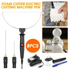 KIWARM 3 W 1 elektryczny Styrofoam Cutter 18W maszynka do tatuażu typu Pen zestaw narzędzi Alloy przenośny pistolet do wody z pianki nóż tnący narzędzie gorący przewód grzejny