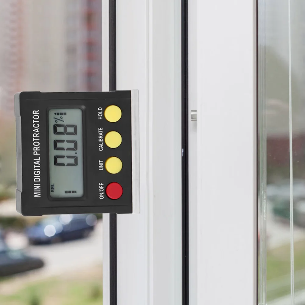 Многофункциональный мини 360 градусов Мини цифровой транспортир Инклинометр электронный уровень коробка Магнитная база измерительные инструменты