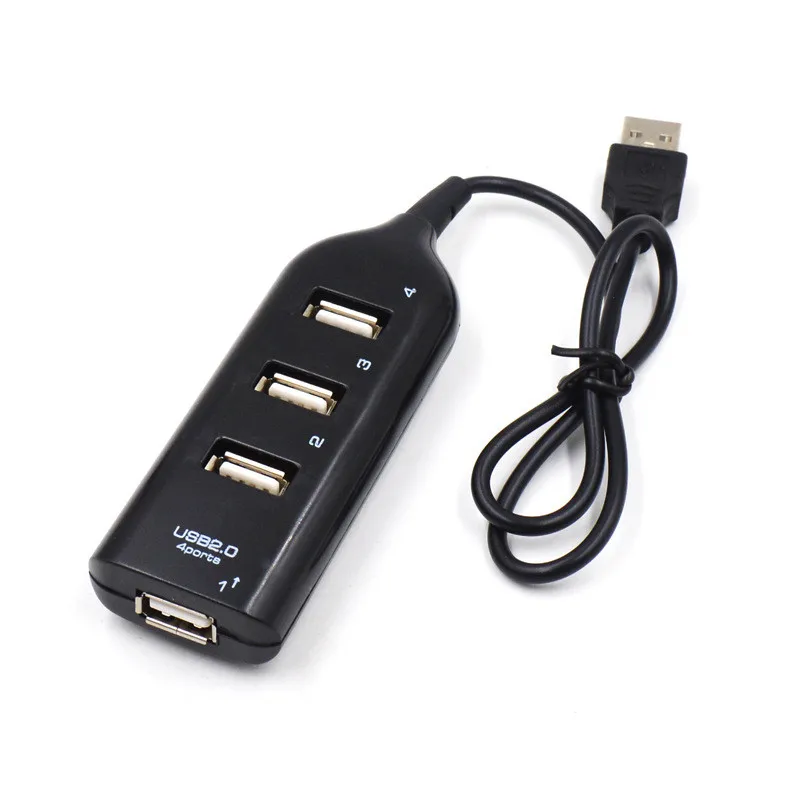 Unitek 4-Port USB 3.0 Hub Long Cable 48-inch with Micro USB Charging Port, Fast Data Transfer USB Hub Extender Extension Connector Compatible Windows PC, Mac, Surface Pro, Laptop, Printer, 4FT - Black