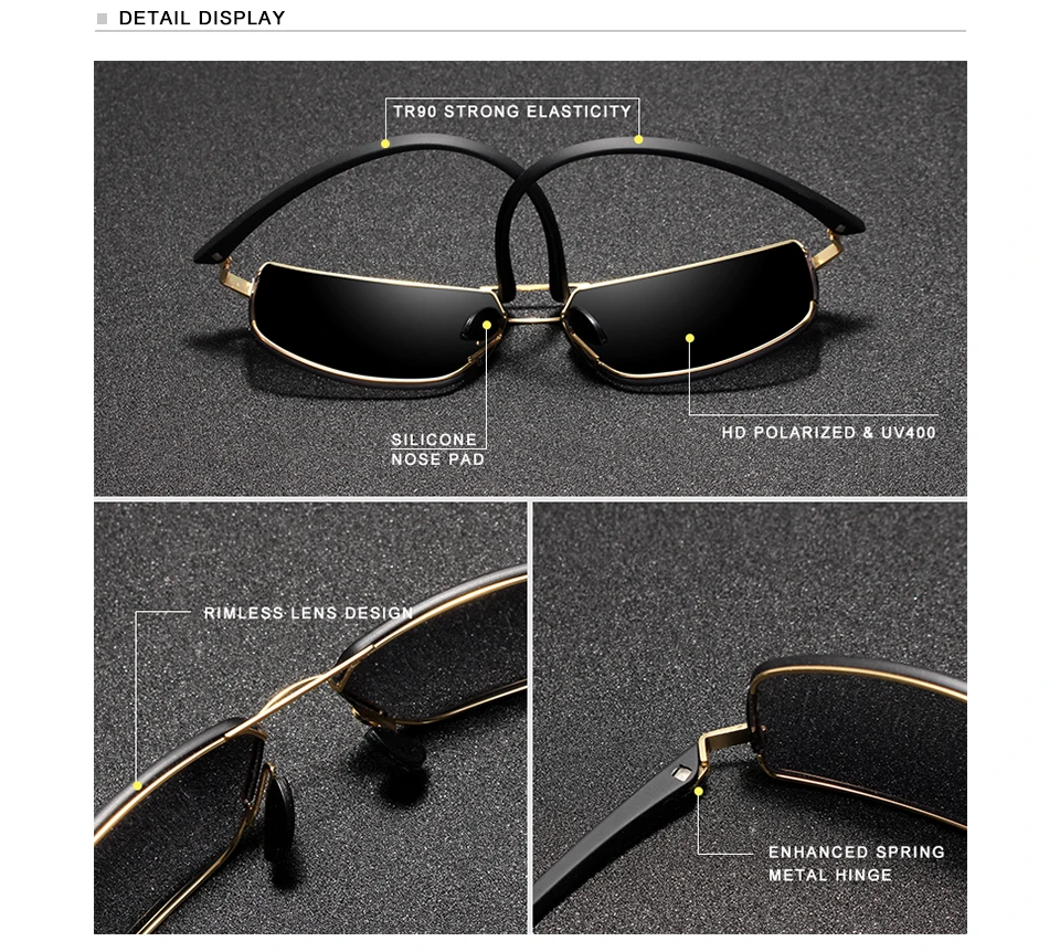 KINGSEVEN 2020 Brand Design Sunglasses Men Driving Square Frame Sun Glasses Male Classic Unisex Goggles Eyewear Gafas