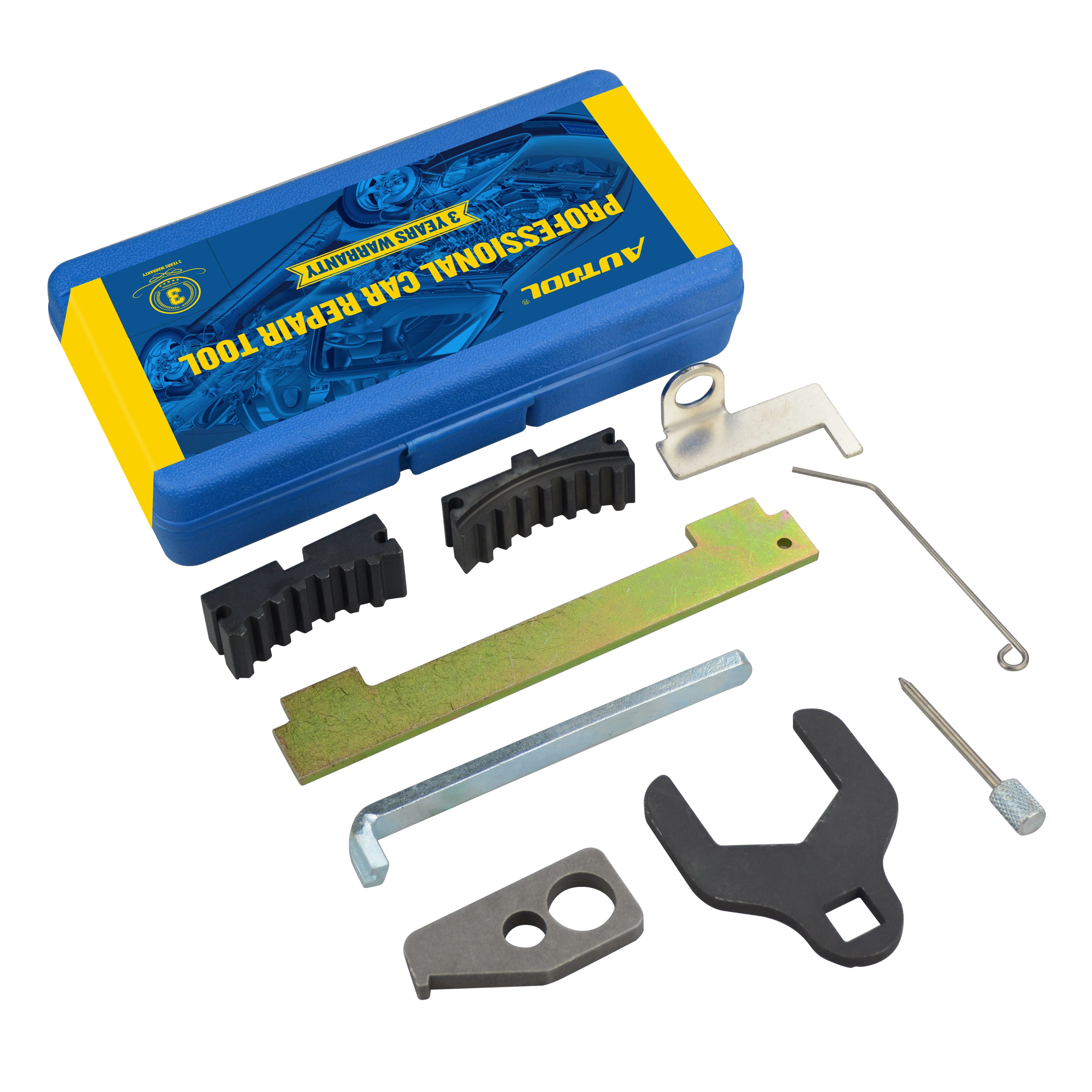 

Auto Repair Tool 9pc Engine Camshaft Tensioning Locking Alignment Timing Tool Kit for Chevrolet Alfa Romeo 16 V1.6 1.8