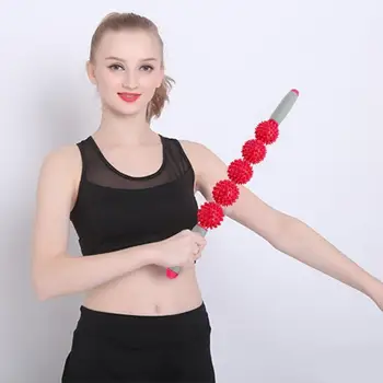 

Trigger Point Slimming Massage Roller Stick Anti Cellulite Massager Excellent PP PVC Plastics Prolonged Durable Body Muscle